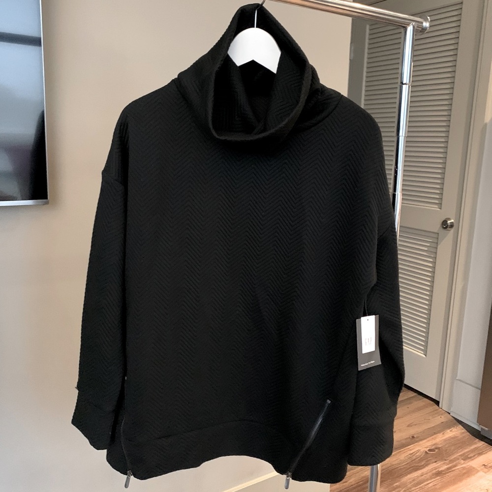 GAP Oversized Cowl Neck Top NWT